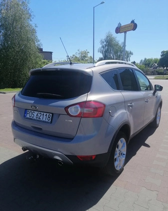 Ford Kuga cena 38500 przebieg: 204000, rok produkcji 2011 z Kłodzko małe 137